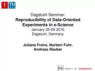Dagstuhl  Seminar