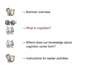 → Seminar overview