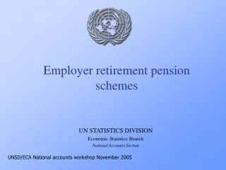 Employer retirement pension schemes
