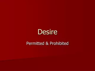 Desire