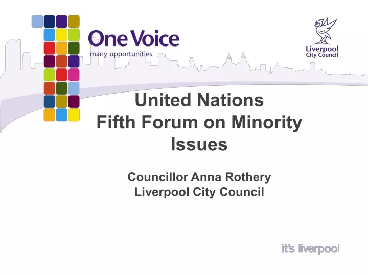 united nations fifth forum on minority issues