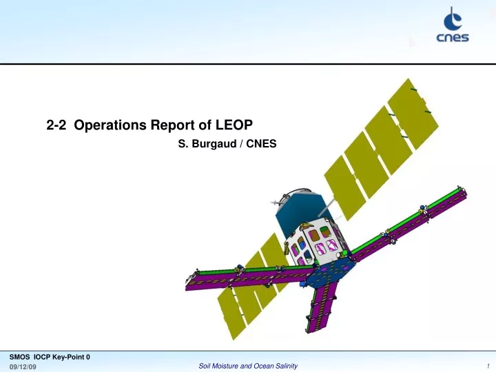 2 2 operations report of leop s burgaud cnes