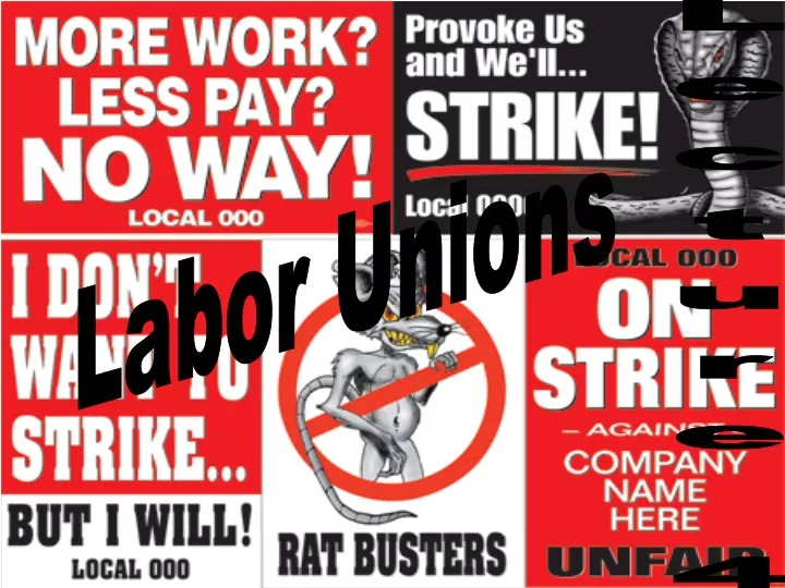 labor unions