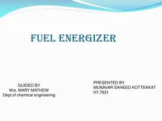 Fuel Energizer