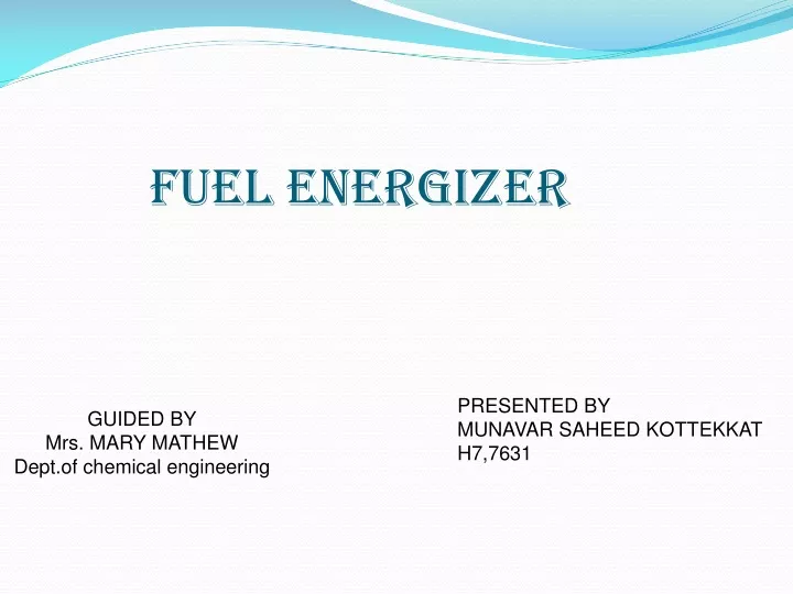 fuel energizer