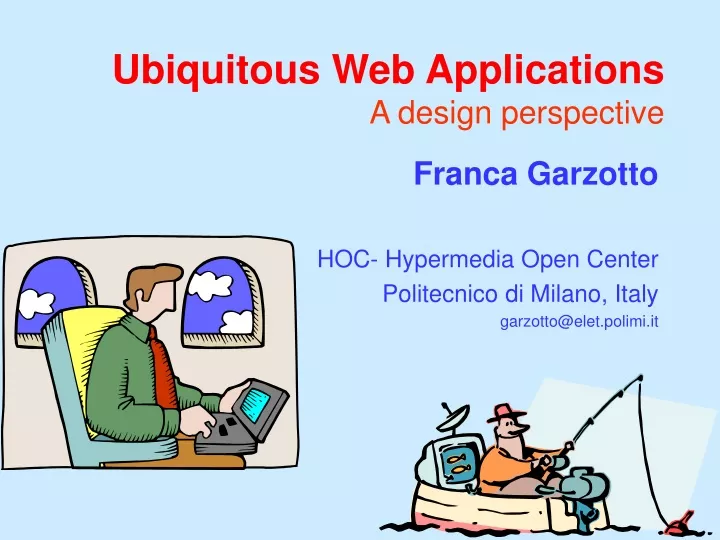 ubiquitous web applications a design perspective
