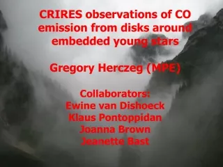 CRIRES Observations