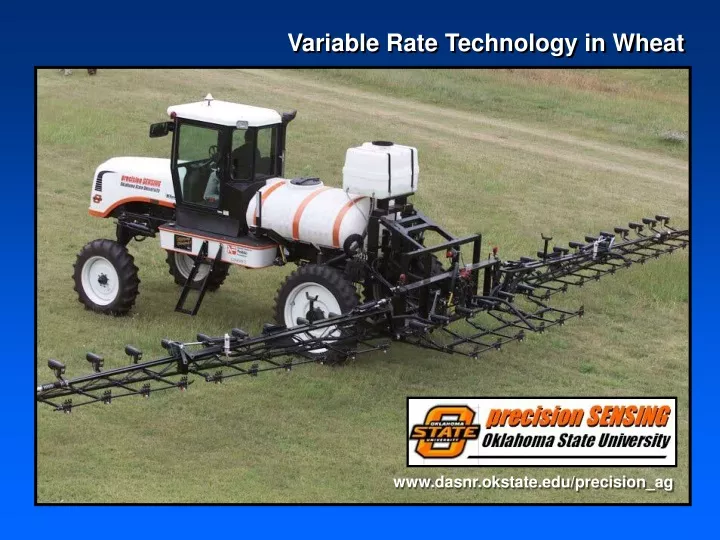 variable rate technology in wheat
