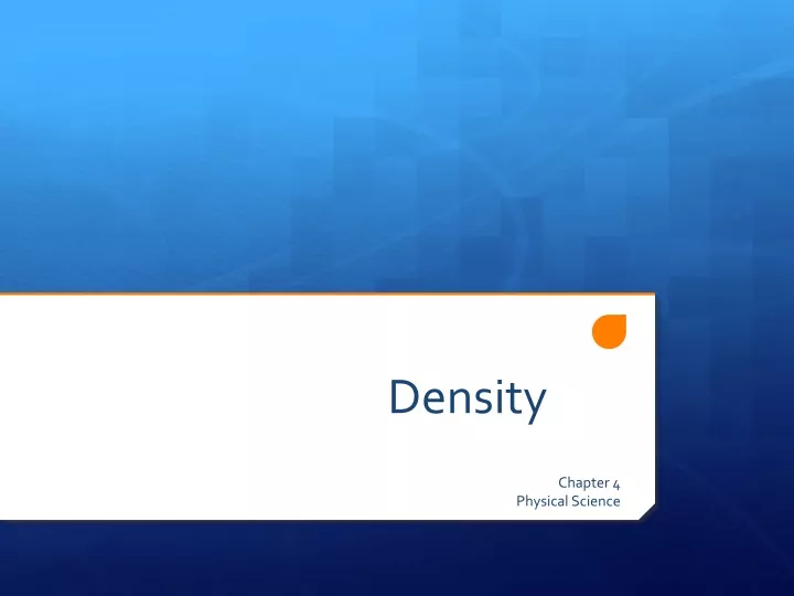 density