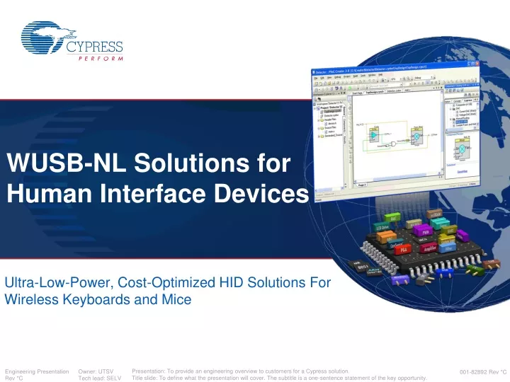 wusb nl solutions for human interface devices