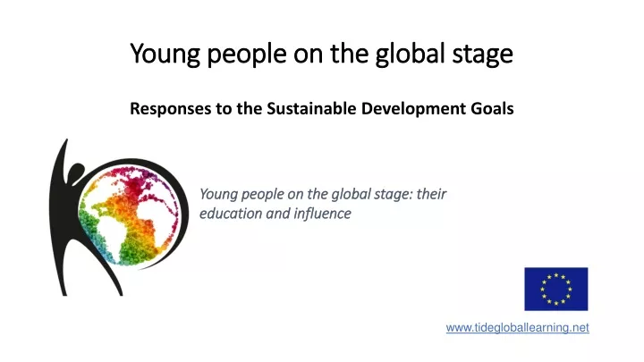 young people on the global stage