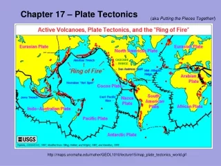 Chapter 17 – Plate Tectonics