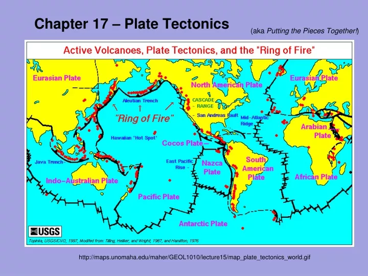 chapter 17 plate tectonics