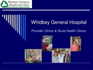 Whidbey General Hospital Provider Clinics &amp; Rural Health Clinics