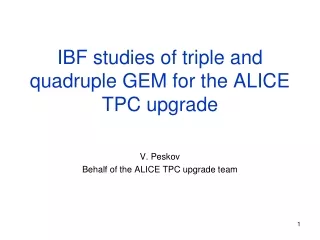 IBF studies of triple and quadruple GEM for the ALICE TPC upgrade