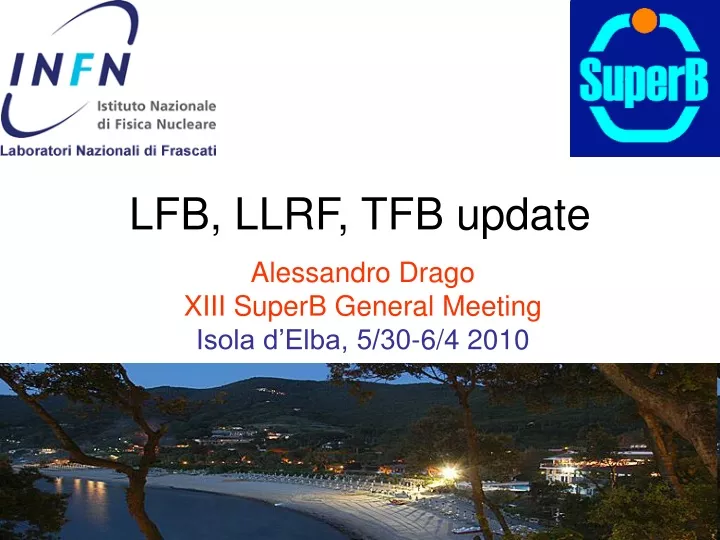 lfb llrf tfb update