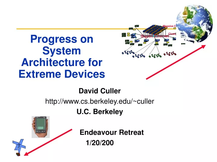 progress on system architecture for extreme devices