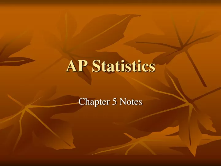 ap statistics