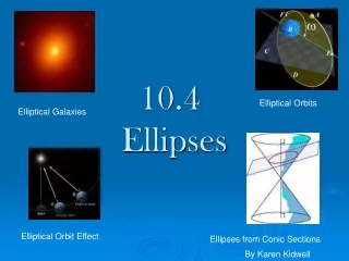 10.4  Ellipses