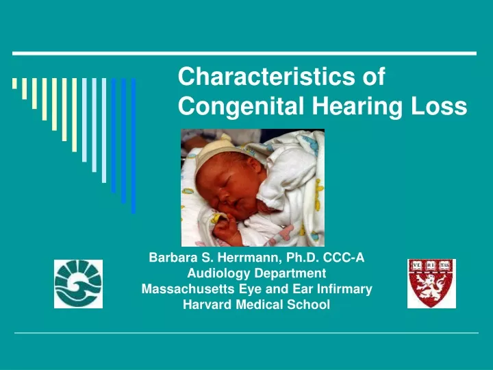 characteristics of congenital hearing loss