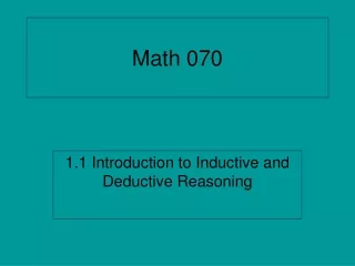 Math 070