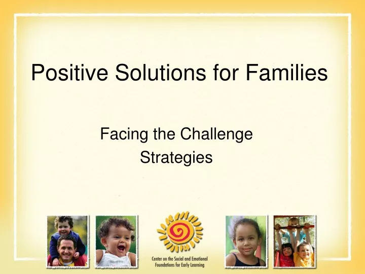 positive solutions for families