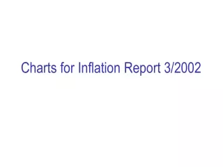 Charts for Inflation Report 3/2002
