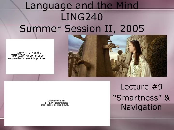 language and the mind ling240 summer session ii 2005