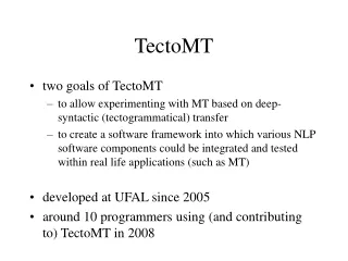 TectoMT