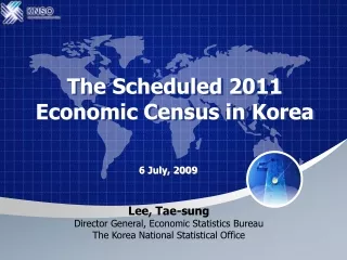 The Scheduled 2011  Economic Census in Korea