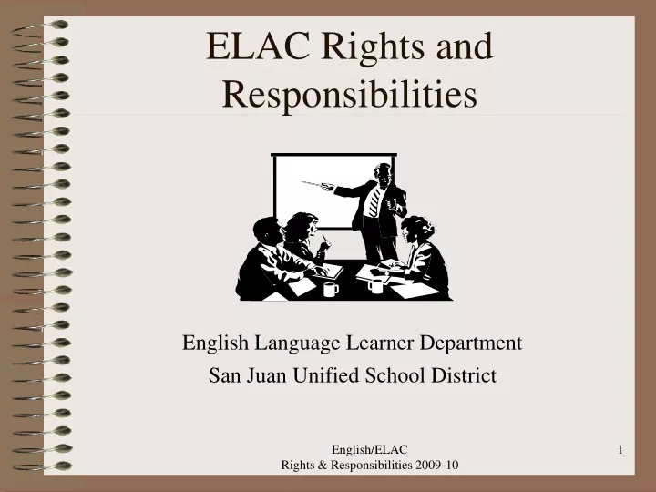 elac rights and responsibilities