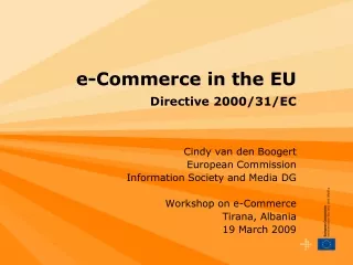 e-Commerce in the EU