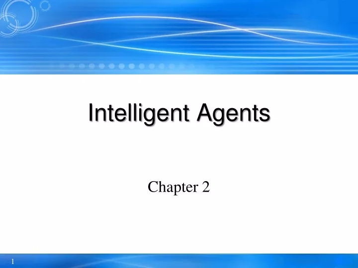 intelligent agents