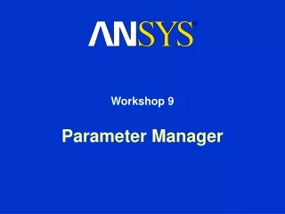 Parameter Manager