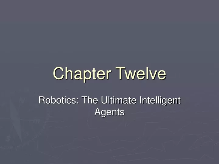 chapter twelve