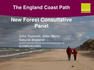 The England Coast Path New Forest Consultative Panel