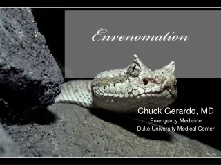 Envenomation