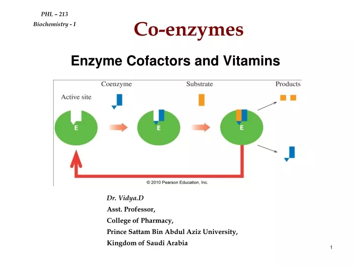 co enzymes