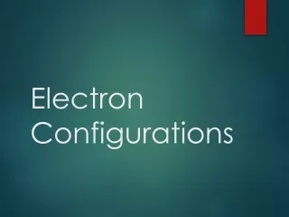 Electron Configurations