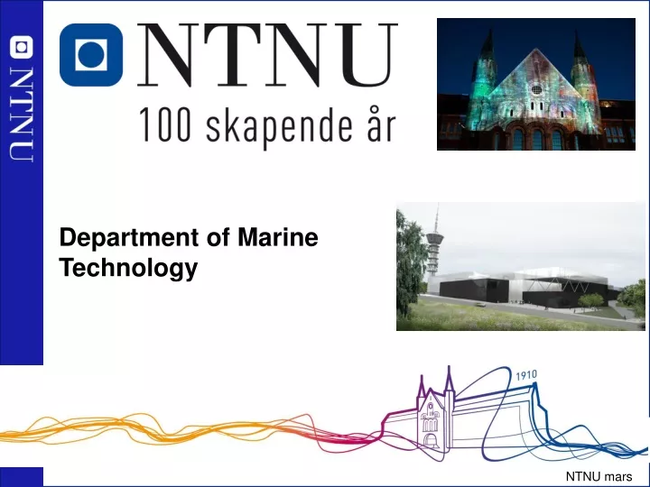 department of marine technology