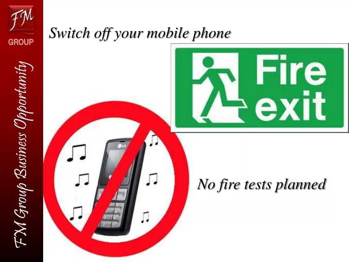 switch off your mobile phone