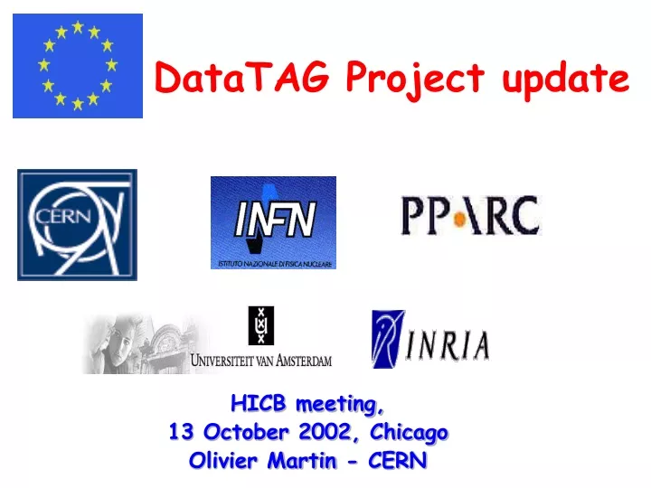 datatag project update
