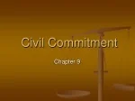 Civil Commitment: Criteria, Processes, and Impacts - slide 1