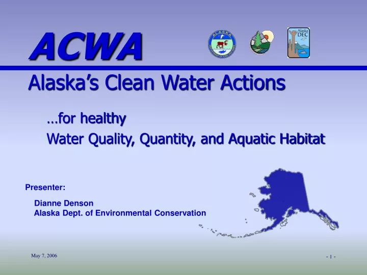 acwa alaska s clean water actions