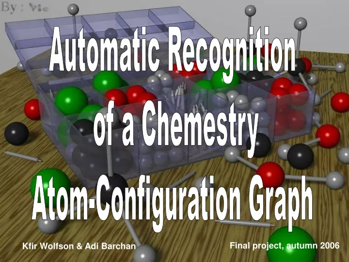 automatic recognition of a chemestry atom