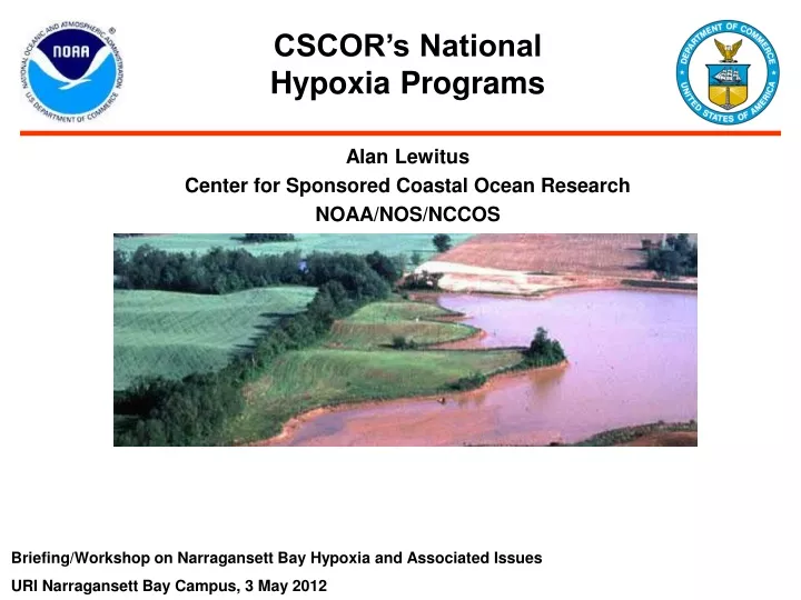 cscor s national hypoxia programs