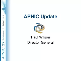 APNIC Update