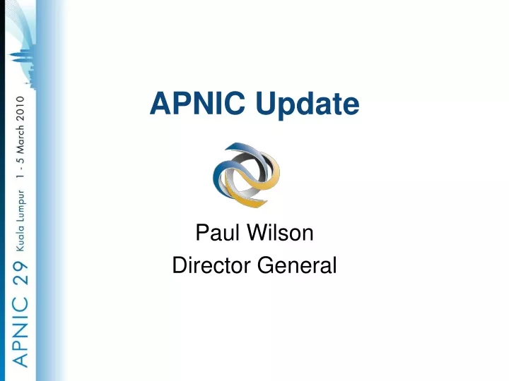 apnic update