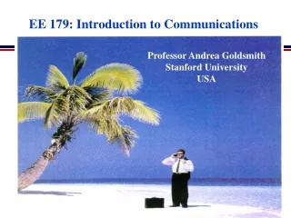 EE 179: Introduction to Communications