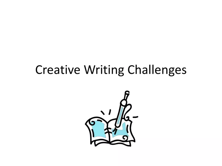 creative writing challenges